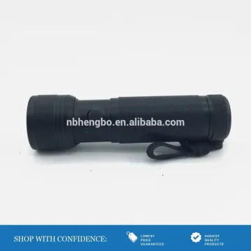 aluminum 12 led powerful flashlight push button