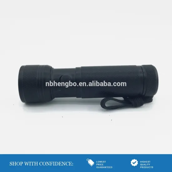 Customized Aluminum 3 AAA Battery 12 LED Flashlight