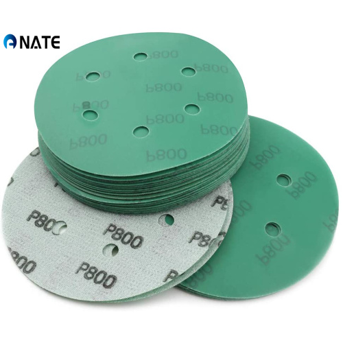 Automotive Sandpaper Disc Automotive green sandpaper disc waterproof abrasive disc Factory