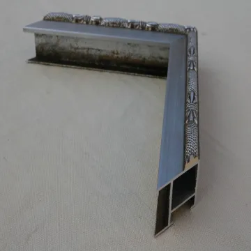 Wholesale silver aluminum frame glass door travel trailers photo frame cardboard