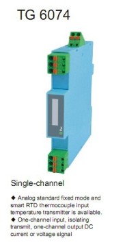 Thermocouple Input Isolator Transmitter Tengcon TG6074 Thermocouple Isolator