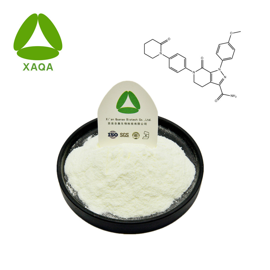 99 ٪ Apixaban Powder CAS 503612-47-3