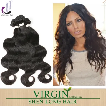 Shenlong hair new arrival grey remy human hair weave 7A grade brazilian remy human hair