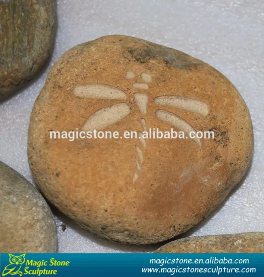 New garden sculpture stone carved butterfly