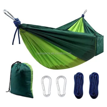 Durable 210T Nylon Parachute Camping Portable Hammock