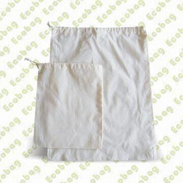 Fabric Bag, Made of Cotton, Organic Cotton or Bamboo Fabric