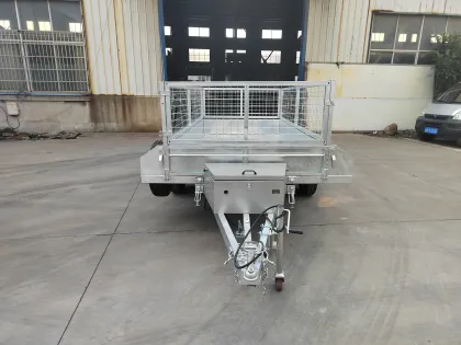 Farm Agricultural Cage Cargo Trailers for Trucks and Tractor Box Trailers