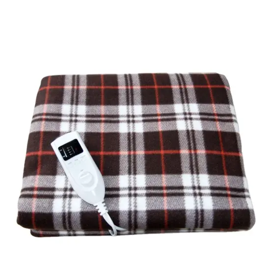 Wholesale Auto-Off Timer Fleece Electric Blanket: Comfort and Convenience at Your Fingertips