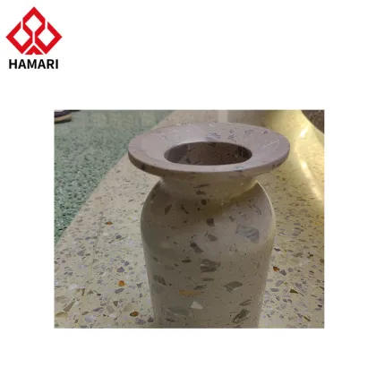 Custom Terrazzo Vases: Unique Home & Garden Decor Art Stone Flower Pots