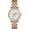 Quartz Movement Leaf Hands Women's Watches