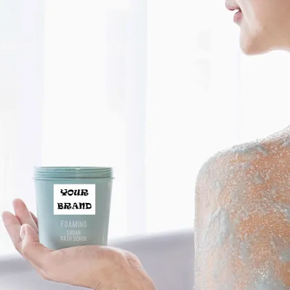 Best Organic Body Scrub: Customize Label Coffee Body Exfoliating Scrub