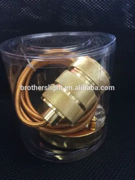 alibaba best seller China manufacture edison bulb golden lamp holder