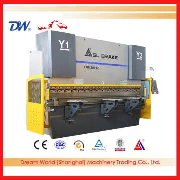 steel sheet cnc brake press / carbon steel sheet bender / CNC press brake