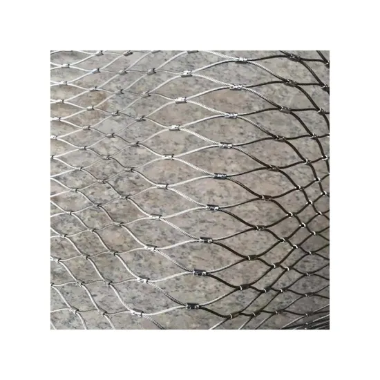 Flexible Stainless Steel Cable Mesh for Green Walls and Climbing Plants