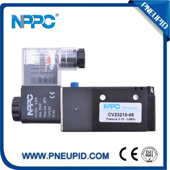 CV23210-08 CV Series 3/2 Way Solenoid Valve Single Coil