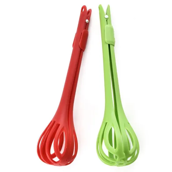 Multi-Function Balloon Whisk & Mixing Scraper - Dual Purpose Baking Tool