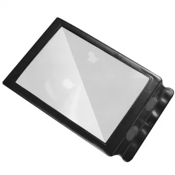 3X Large Reading Magnifying Glass for A4 Full Page - Ideal for Low Vision Needs