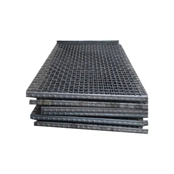 Heat Resistant Manganese Steel Mine Screen Wire Mesh for Mining and Quarry Screens