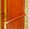 مرآة ذهبية الحفر مصعد ركاب السلامة MRL