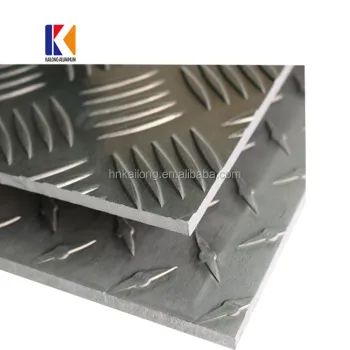 Manufacturer Cheap 6061 Aluminum Chequered Plate - 5 Bar