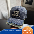 Topi Bisbol Anak Gadis Cantik Kelinci Camo Dicuci
