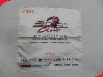 Customized Satin Personalized Handkerchief In Heat Transfer Printing For Embroidered Gifts