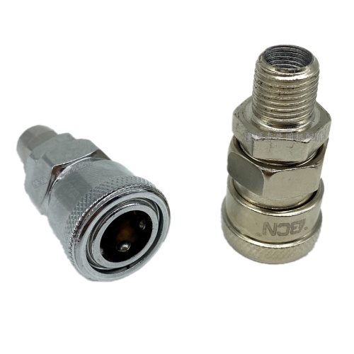 Quick connector with wire teeth