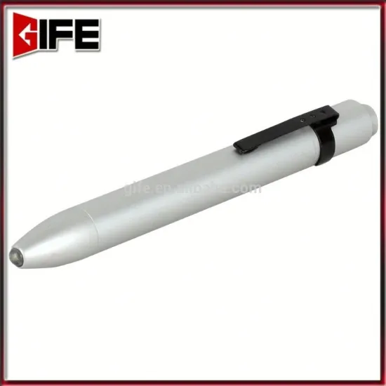 Manufacturer Wholesale Pocket Clip Including Warm White light led pen light with pupil gauge