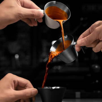MHW-3BOMBER Stainless Steel Espresso Measuring Cup