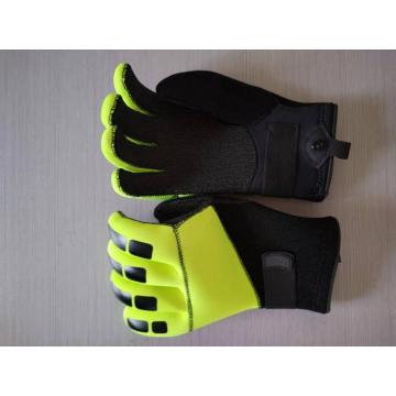 Trabajo de rescate de seguridad de neopreno protectores Guantes de neopreno 3 mm