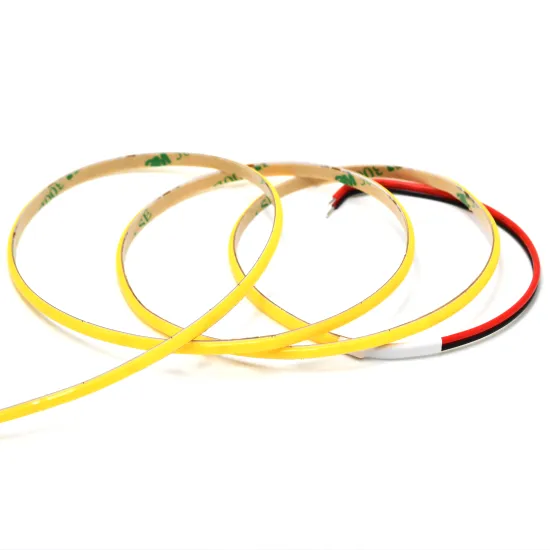 High-Quality Customizable 3mm to 10mm Flexible LED RGBW FCOB Tape Light Bar with CRI 90 and 12V COB Strip