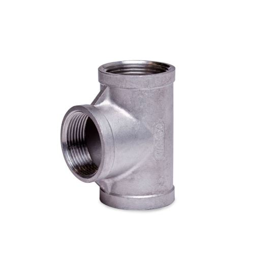 Stainless/Carbon Steel Pipe Fitting Threaded Tee