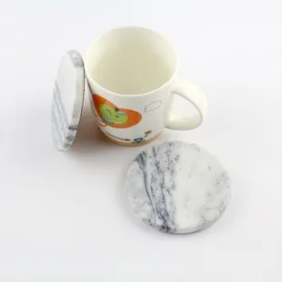 High quality natural stone marble bath decoration coasters