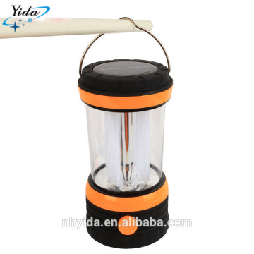 GY01 8 LED plastic sloar power camping lamp