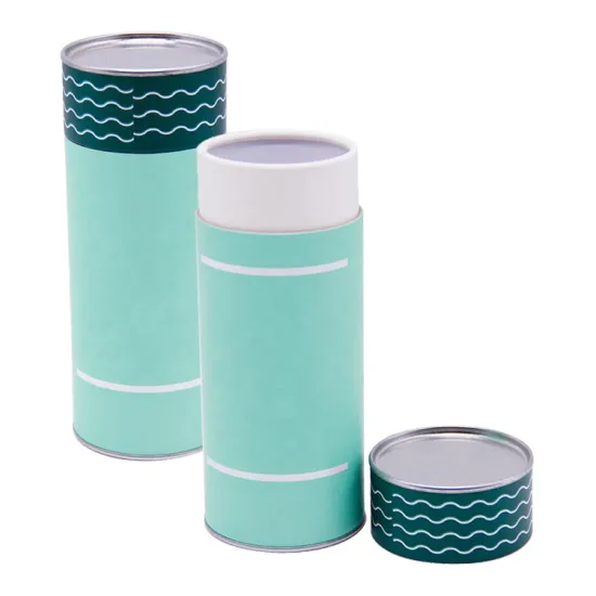 Paper cosmetic packaging gift box round