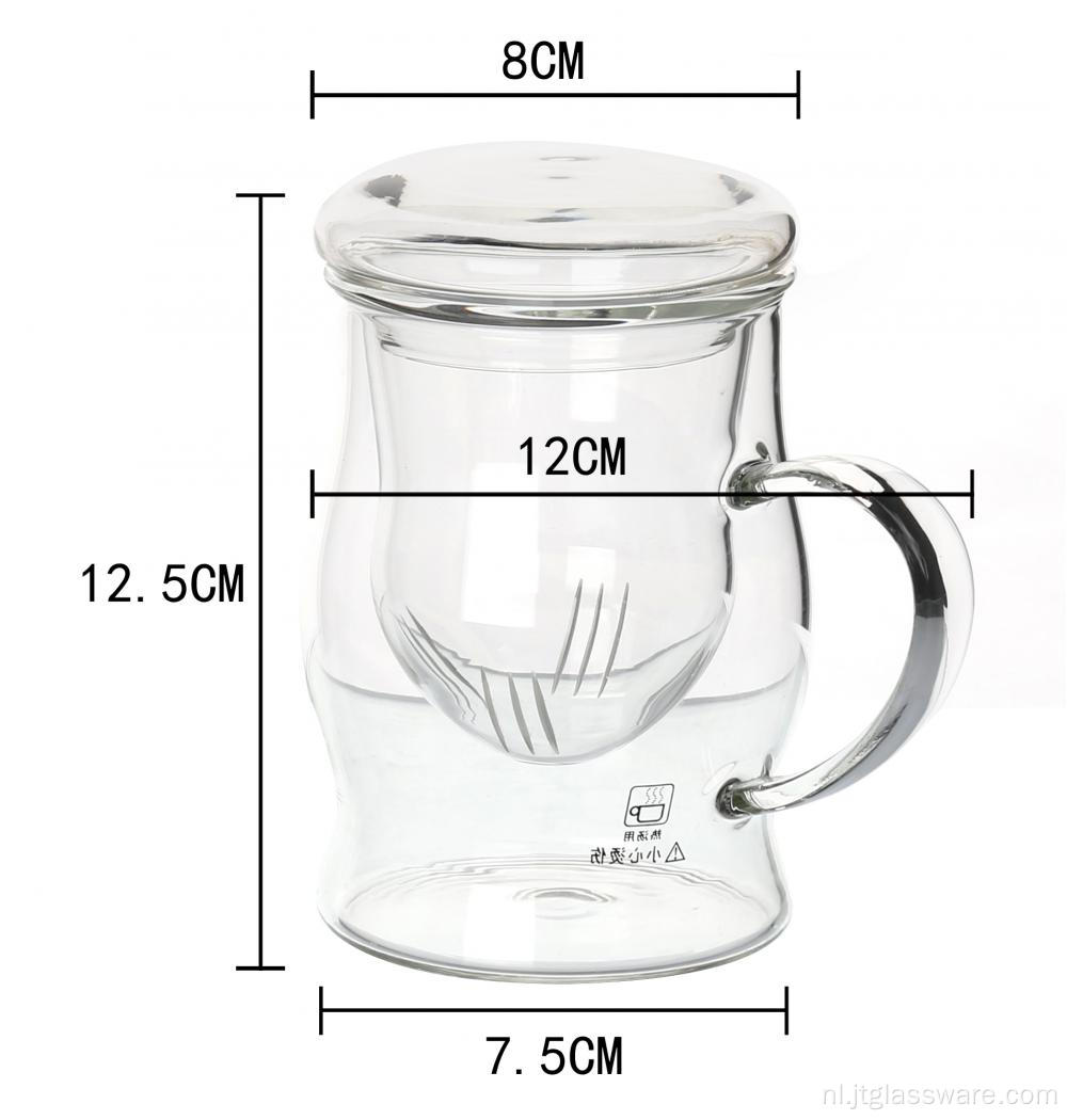 Drinkglas Theekop Infuser Met Handvat