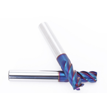 CNC 4 Flute HRC65 Carbide End Mill Tungsten Steel Milling Cutter