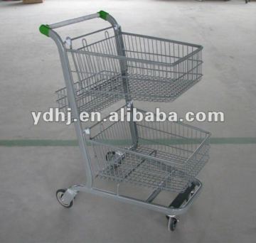 Newly Design Shopping Trolley for Canada Supermarket YD-E001