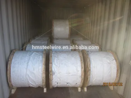 Hengming brand 45mm 1x19 galvanized steel wire rope