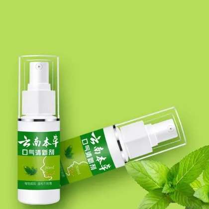 30ml Breath Freshener Spray Antibacteria Fresh Breath Oral Spray Herbal Mouth Freshener Spray Remove Bad Mouthwash For Oral Care