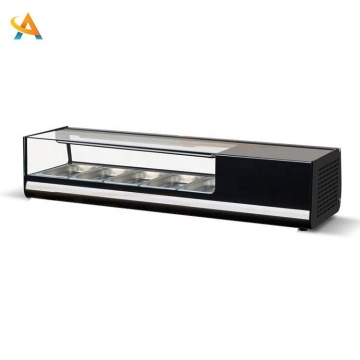 Sushi Cooler Display Counter 1200MM - Sashimi Display Cabinet