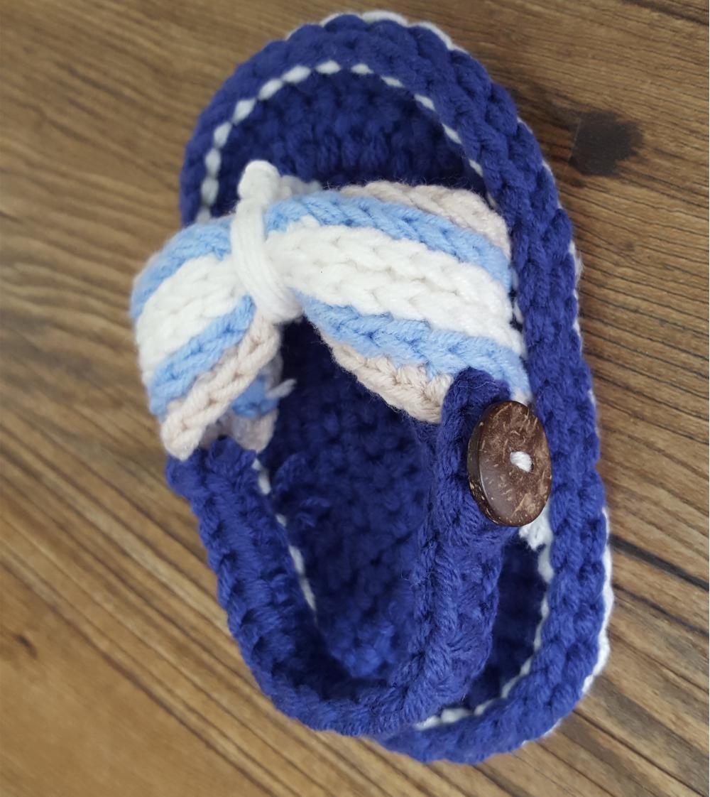 Factory-direct Selling Handmade Knitted Baby Booties