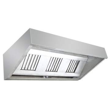 American Style Customized Stainless Steel Restaurant Kitchen Range Hoods & Smoke Extractors