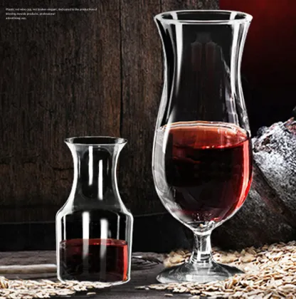 Wholesale Plastic Wine Decanter with Cups - Club Wine Decanter Champagne Decanter for Sale