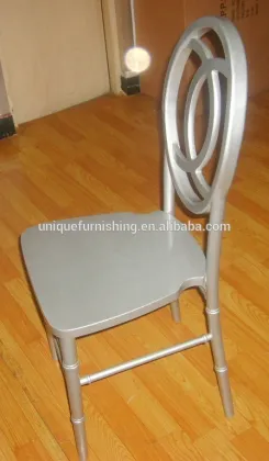 New design back silver wood chiavary phoenix chair