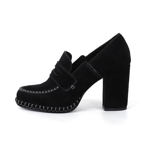 Stylish Loafer High Heels