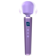 Smart Vibrating Wand Featuring LCD Interface