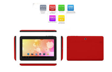 Mid Dual Camera Android 7 Inch Touchpad Tablet Pc Notebook Red Color