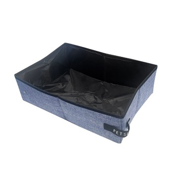 Foldable Portable Cat Litter Box Travel Outdoor Anti Splash Litter Pan