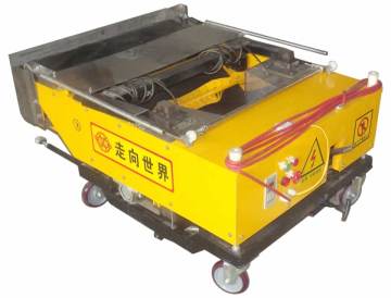 Auto wall rendering machine